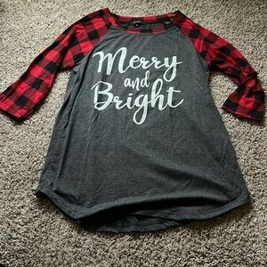Holiday Baseball Tee